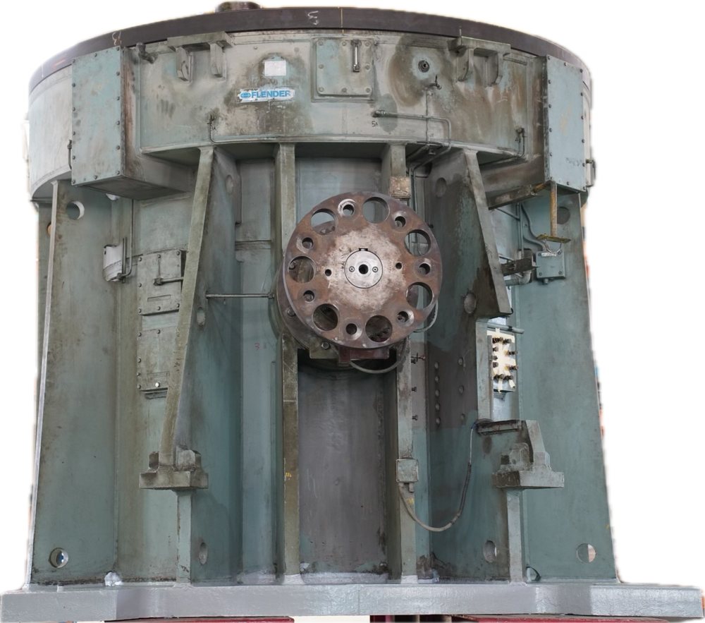 Flender vertical mill gear unit under service